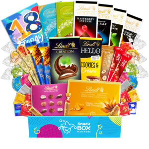 18th Birthday Lindt Premium Chocolate Gift Box Hamper - Large