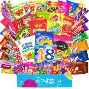 18th Birthday Thrill Mix Snack Box Gift Hamper – Extra Large