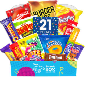 21st Birthday Thrill Mix Snack Box Gift Hamper – Fun Size