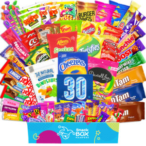 30th Birthday Thrill Mix Snack Box Gift Hamper – Extra Large