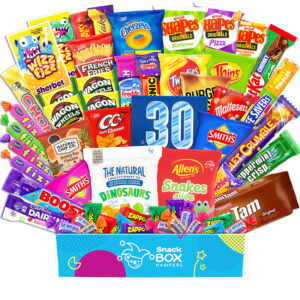 30th Birthday Thrill Mix Snack Box Gift Hamper – Large
