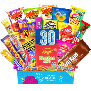 30th Birthday Thrill Mix Snack Box Gift Hamper – Medium