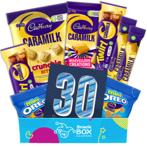 30th birthday caramilk gift box hamper