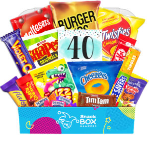 40th Birthday Thrill Mix Snack Box Gift Hamper – Fun Size