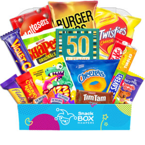50th Birthday Thrill Mix Snack Box Gift Hamper – Fun Size