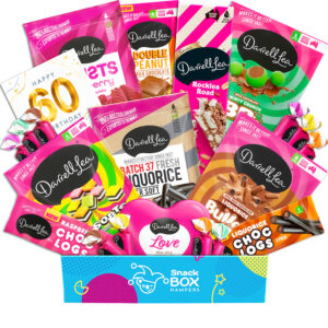 60th Birthday Darrell Lea Faves Chocolate Box Gift Hamper