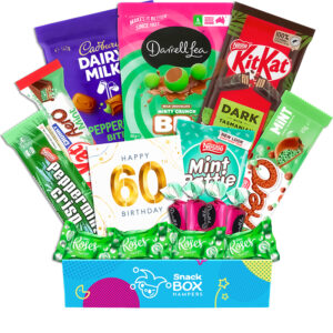60th Birthday Mint Chocolate Gift Box Hamper