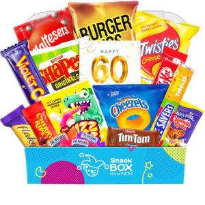 60th Birthday Thrill Mix Snack Box Gift Hamper – Fun Size