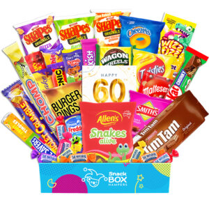 60th Birthday Snack Box Gift Hamper – Medium