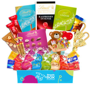 Anniversary Lindt Premium Chocolate Gift Box Hamper – Medium