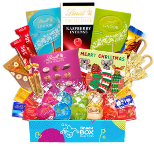 Christmas Lindt Premium Chocolate Gift Box Hamper – Medium
