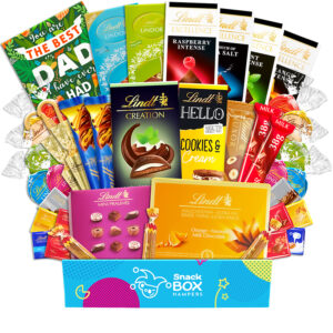Father's Day Lindt Premium Chocolate Gift Box Hamper – Large