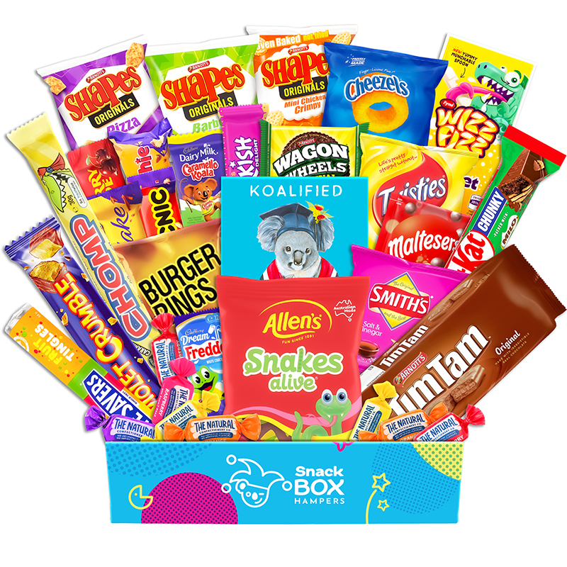 Graduation Snack Box Hamper – High Distinction in Yum