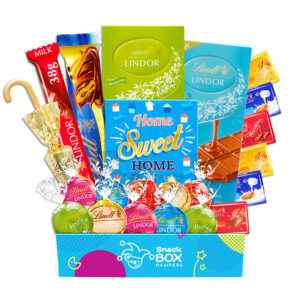 Housewarming Lindt Premium Chocolate Gift Box Hamper – Small