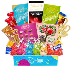 Thank You Lindt Premium Chocolate Gift Box Hamper – Medium