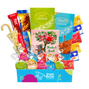 Thank You Lindt Premium Chocolate Gift Box Hamper – Small