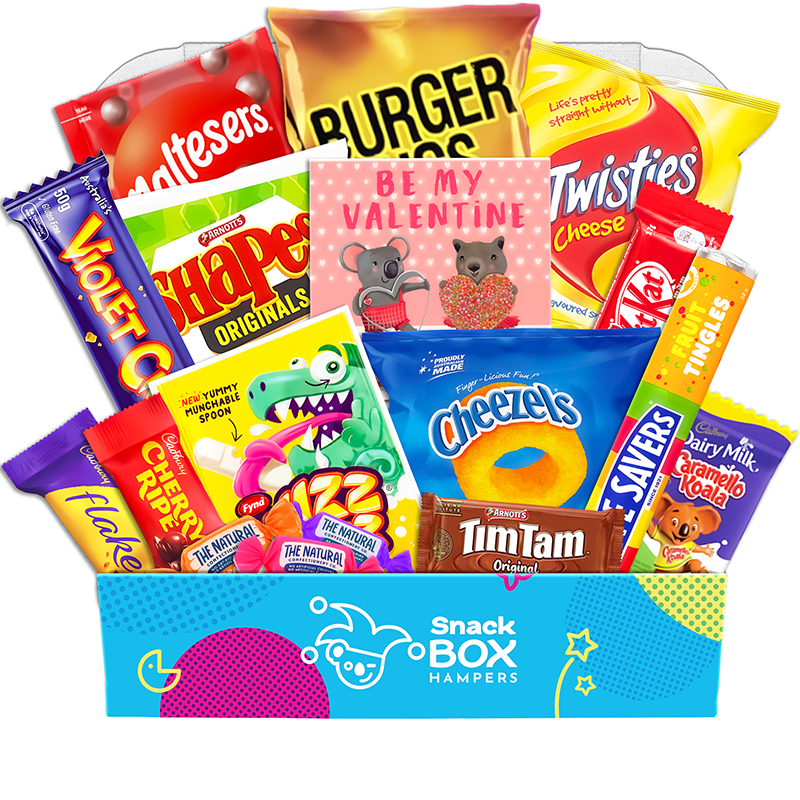 Valentine's Day Thrill Mix Snack Box Gift Hamper – Fun Size Valentine's Day Thrill Mix Snack Box Gift Hamper – Fun Size