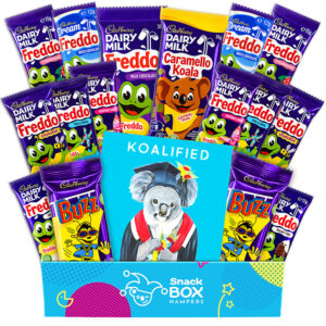 graduation freddo and friends gift box hamper
