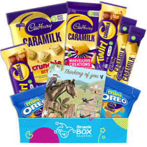 sympathy caramilk gift box hamper