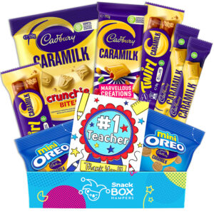 teacher caramilk gift box hamper