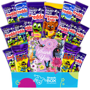thank you freddo and friends gift box hamper