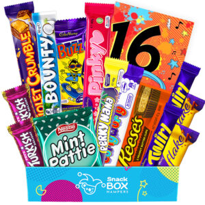 16th birthday gluten free chocolate gift box hamper small