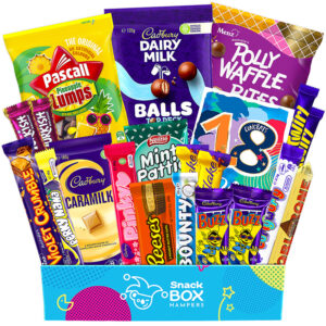18th birthday gluten free chocolate gift box hamper large