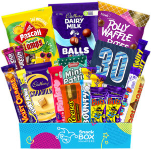 30th birthday gluten free chocolate gift box hamper large
