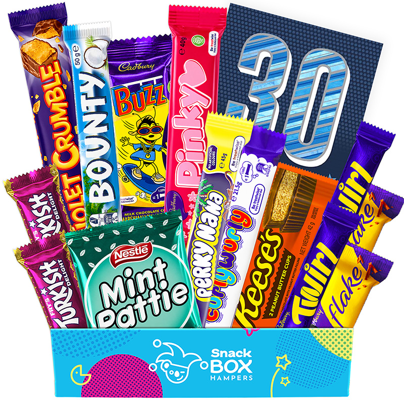 30th-birthday-gluten-free-chocolate-gift-box-hamper-small 30th birthday gluten free chocolate gift box hamper small