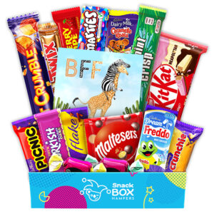 best friend chockablock chocolate box gift hamper fun size
