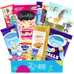 best friends white chocolate gift box hamper
