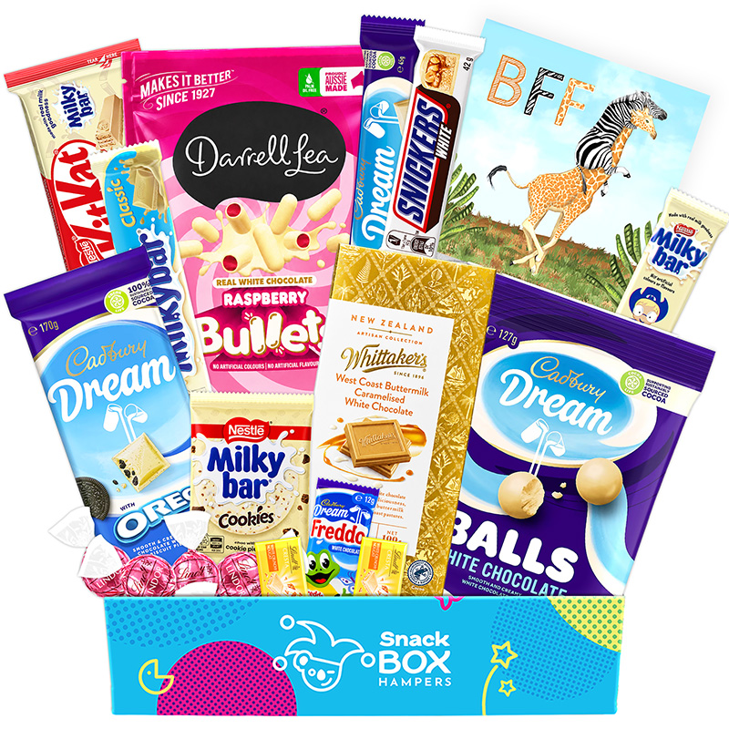 best-friends-white-chocolate-gift-box-hamper best friends white chocolate gift box hamper