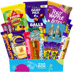 congratulations gluten free chocolate gift box hamper large