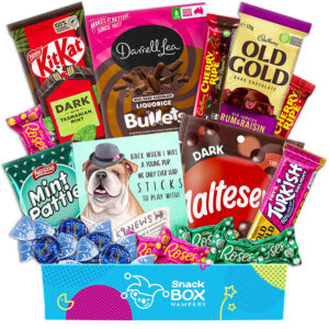 grandparents assorted dark chocolate gift box hamper