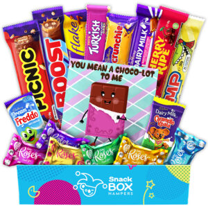 sister cadbury faves chocolate box gift hamper fun size