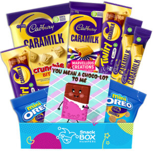 sister caramilk gift box hamper