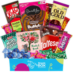 tradies assorted dark chocolate gift box hamper