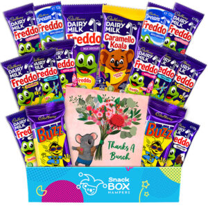 tradie freddo and friends gift box hamper