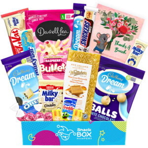 tradie white chocolate gift box hamper