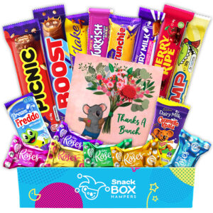 tradies cadbury faves chocolate box gift hamper fun size