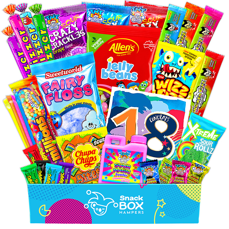 18th-birthday-vegan-lolly-gift-box-hamper 18th birthday vegan lolly gift box hamper