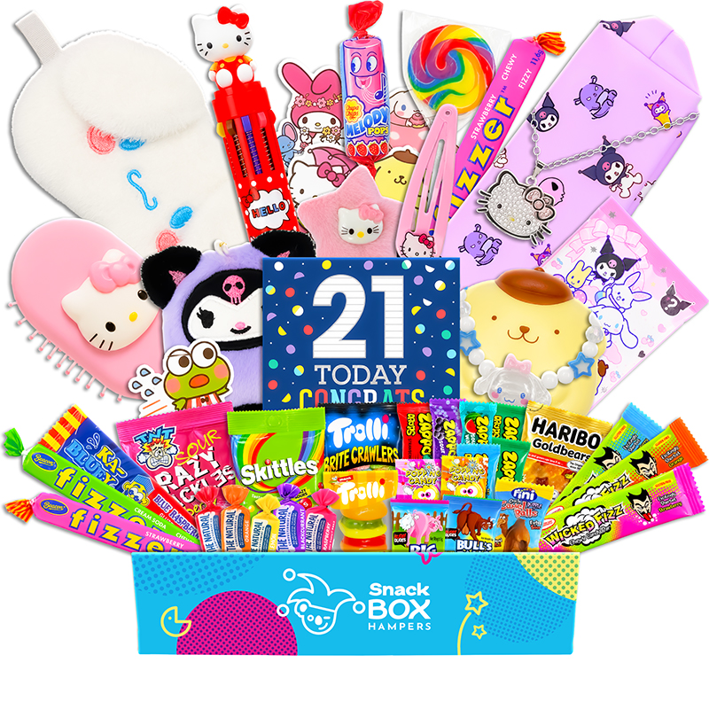 21st Birthday Hello Kitty Gift Box Hamper – Lolly