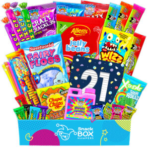 21st birthday vegan lolly gift box hamper