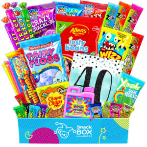 40th Birthday Vegan Lolly Gift Box Hamper