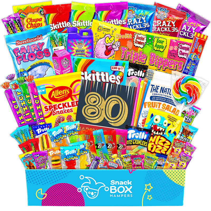 80th-birthday-gluten-free-lolly-gift-box-hamper-large 80th birthday gluten free lolly gift box hamper large