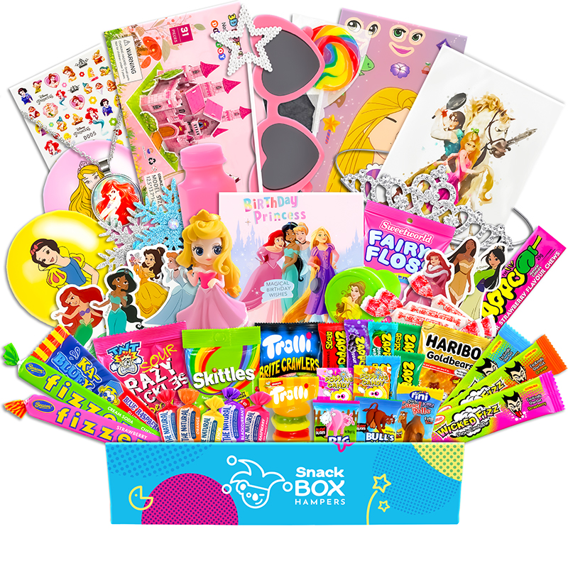 Birthday Childrens Disney Princess Gift Box Hamper – Lolly
