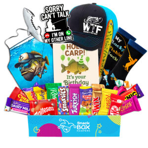 Birthday Fishing Lovers Chocolate Box Gift Basket