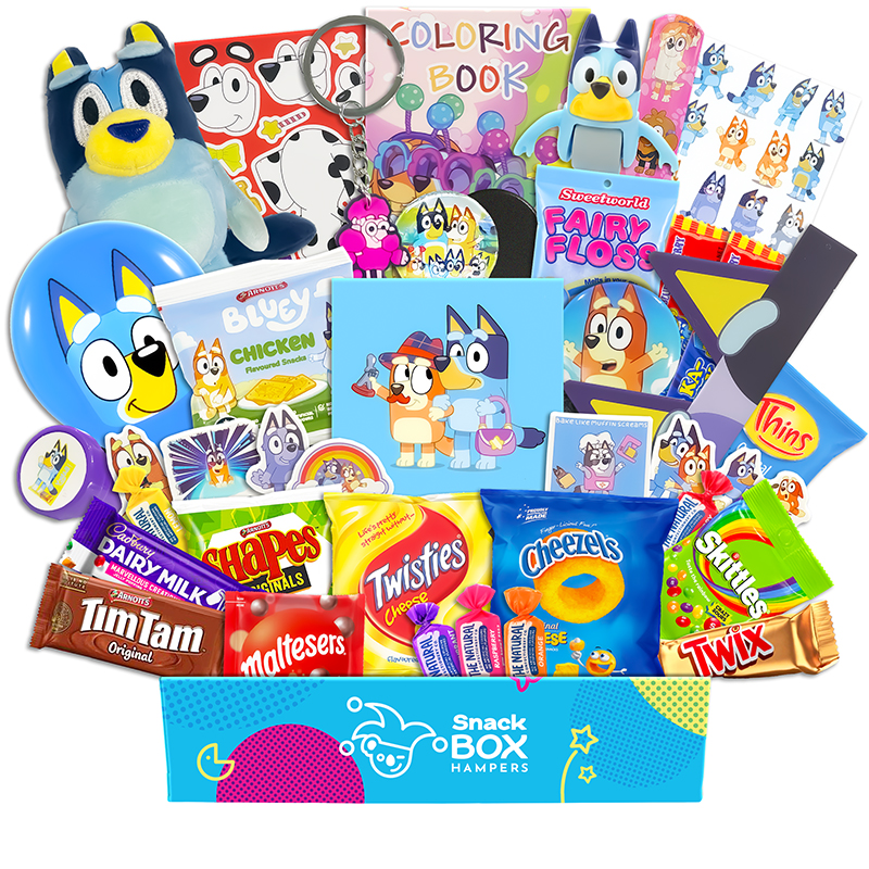 Bluey Gift Basket Hamper – Snack Bluey Gift Basket Hamper – Snack