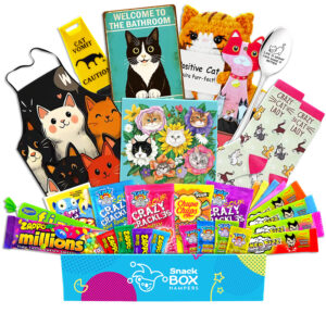 Cat Lovers Vegan Box Gift Basket