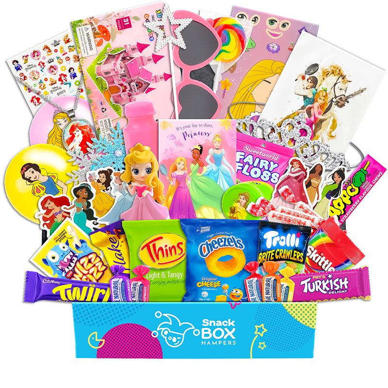 Childrens Disney Princess Gift Box Hamper – Gluten Free Snack